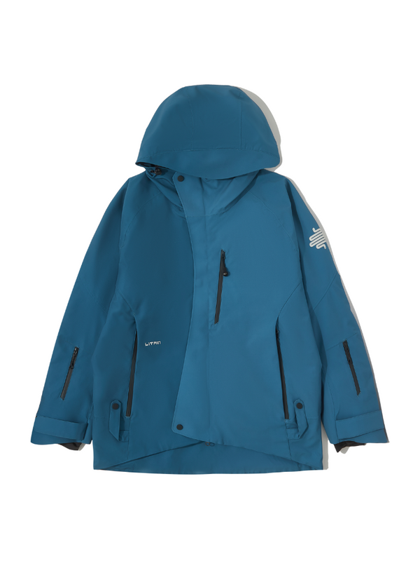 LITAN Gradient Color Mountain Snow Jacket - US Only - Snowears- Shell Jacket