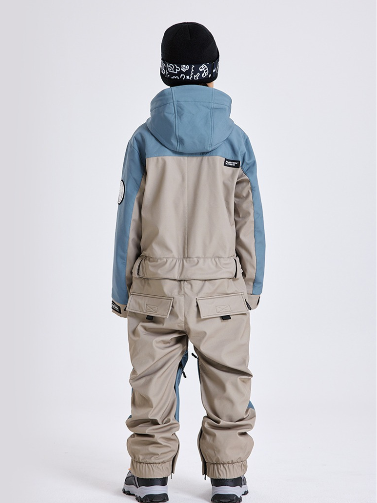 NANDN Kids Little Expedition Snow One Piece - Snowears- kids one piece