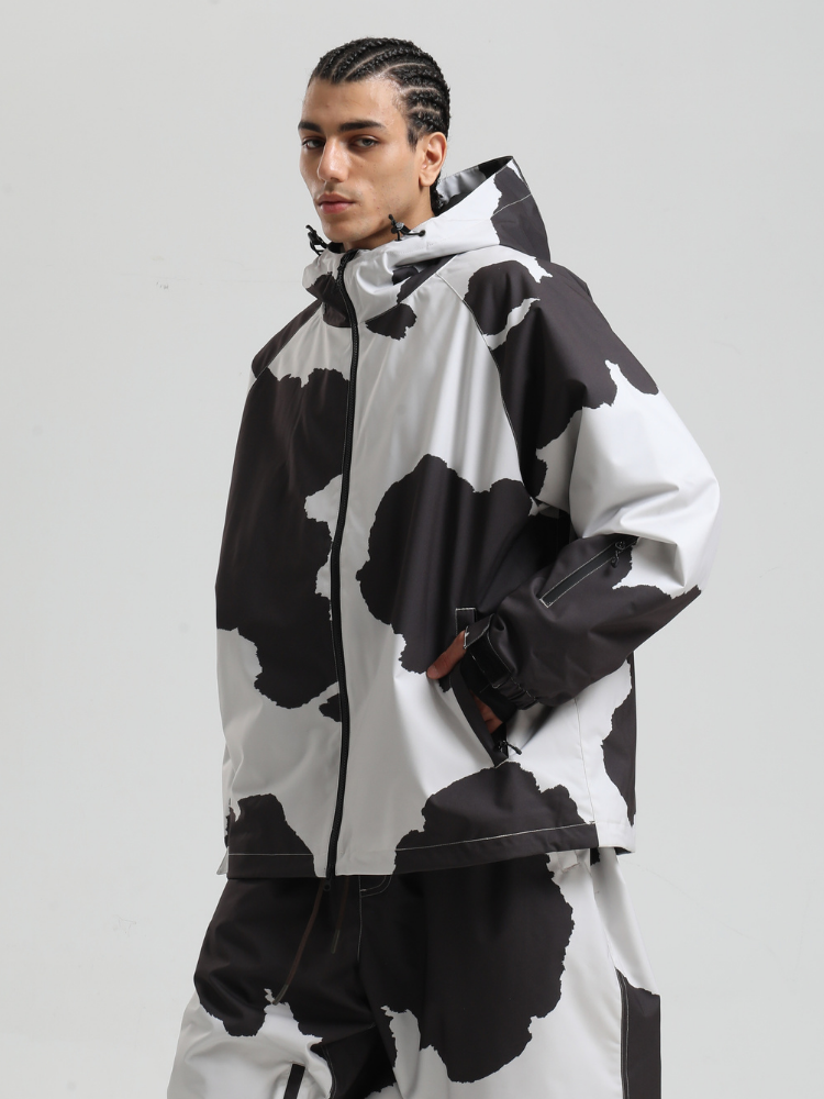 Gsou Snow Bold Cow Print Snow Jacket – Men's Gsou Snow | Snowears.com