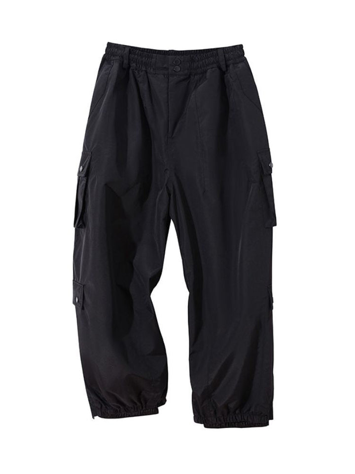 Searipe 3L Monochrome Baggy Cargo Pants - Women's - Snowears- snow pants