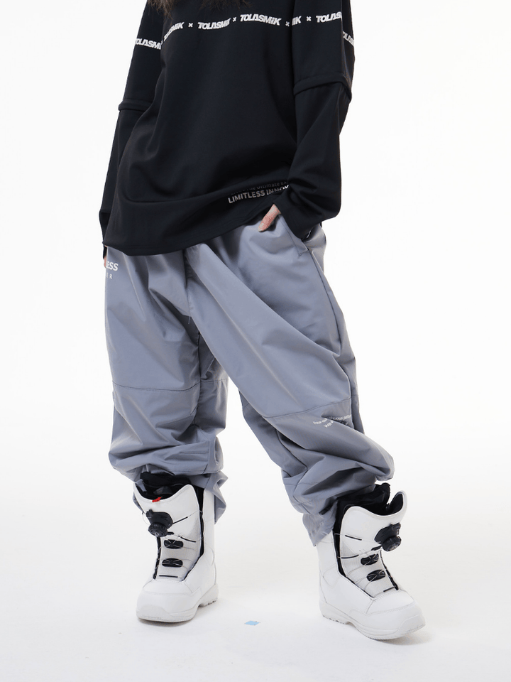 Tolasmik WINGLESS 3L Baggy Snow Pants - Unisex - Snowears- snow pants