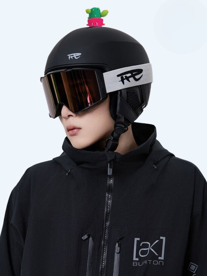 REV Unisex Pro Snow Helmet - Asian Fit - Snowears- Ski & Snowboard Helmets