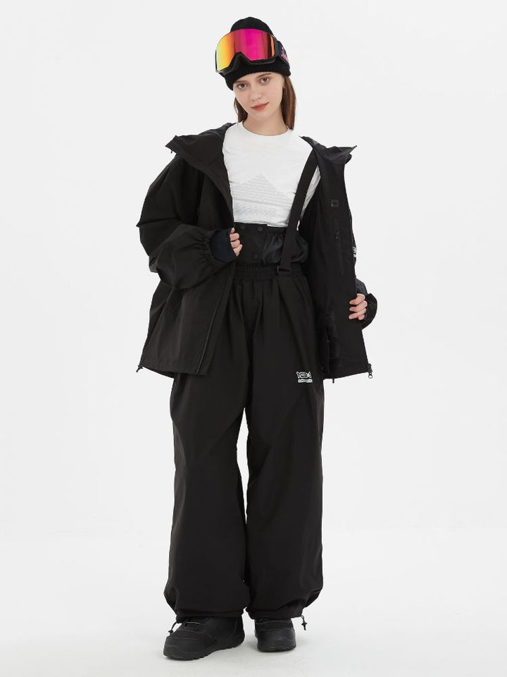 Doorek Suspender Baggy Snow Pants - Unisex - Snowears- Pants