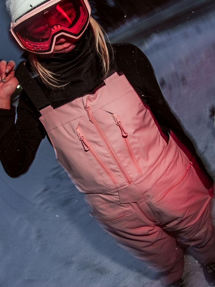MYKU Arctic 3L Fleece Lined Snow Bibs - Unisex MYKU | Snowears.com