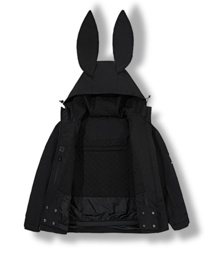 Doorek Kids Rabbit Ears Hooded Jacket - Snowears- Ski Jacket