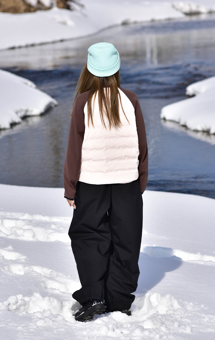 RandomPow Women's Fluffy Warmth Mid Down Jacket - Snowears-snowboarding skiing jacket pants accessories
