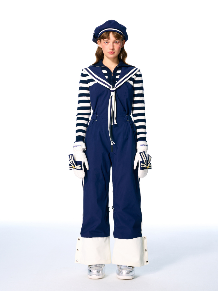 BCG Vintage Sailor Ski Bibs - Women's BCG | Snowears.com