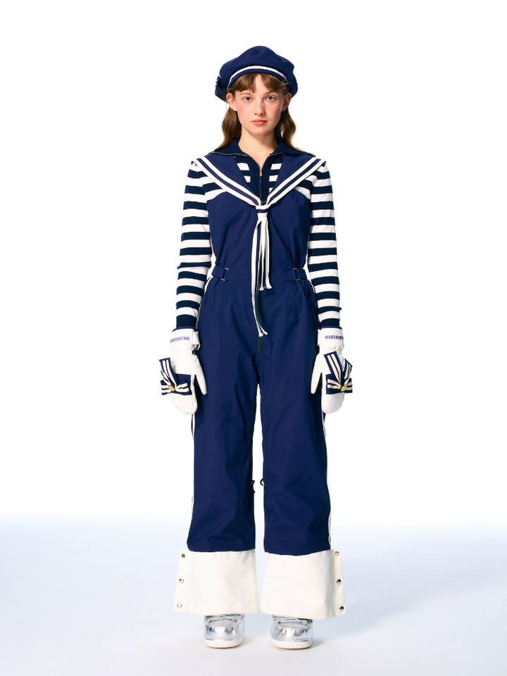 BCG Vintage Sailor Ski Bibs - Women's - Snowears- Pants