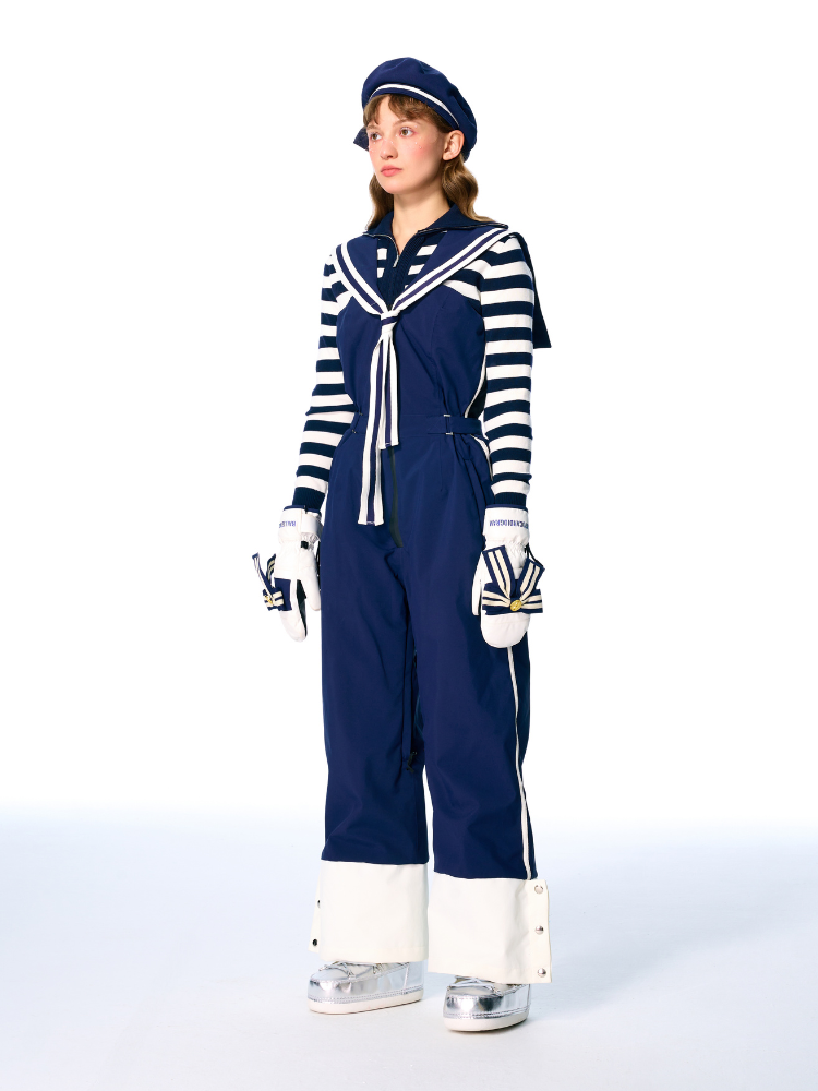 BCG Vintage Sailor Ski Bibs - Women's BCG | Snowears.com