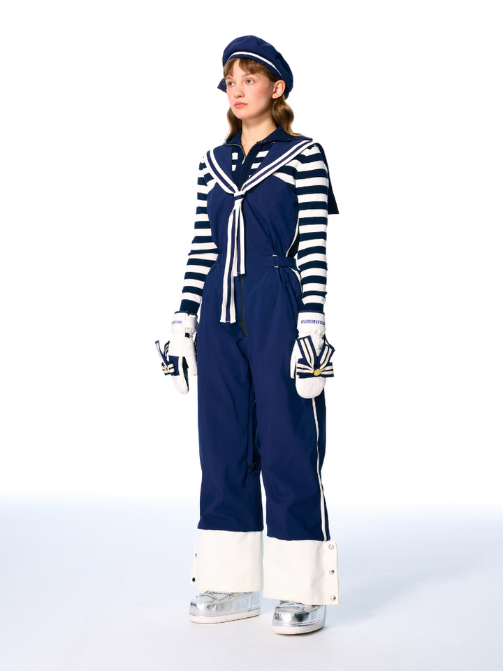 BCG Vintage Sailor Ski Bibs - Women's - Snowears- Pants