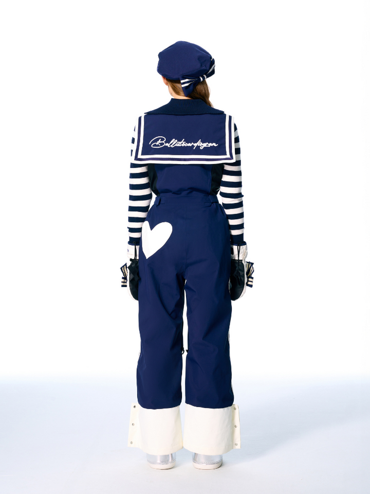 BCG Vintage Sailor Ski Bibs - Women's - Snowears- Pants