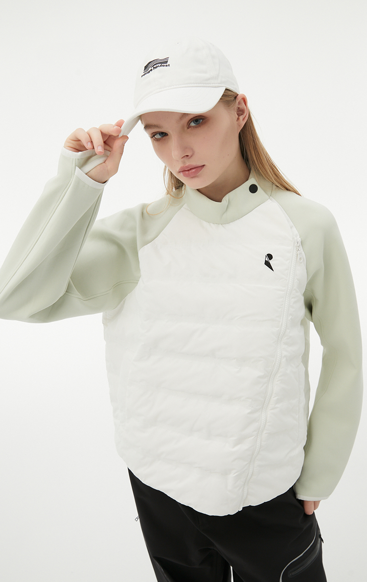 RandomPow Women's Fluffy Warmth Mid Down Jacket RandomPow | Snowears.com