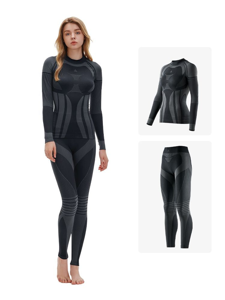 NANDN Seamless Body-Hugging Base Layer - Women's - Snowears- Ski Thermal Underwear
