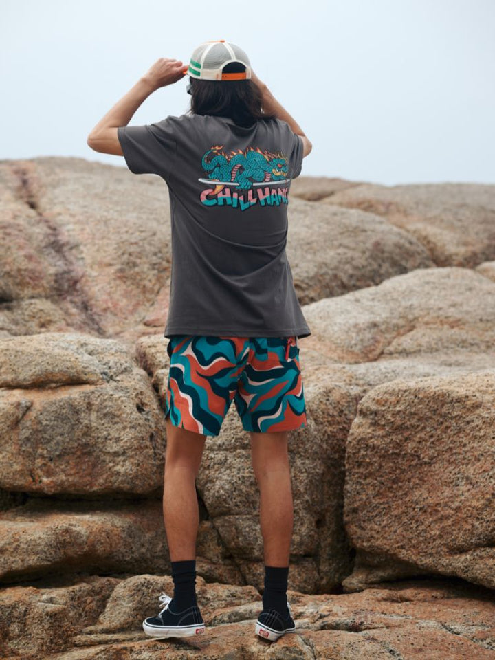 CHILLHANG Men's Eco-friendly Beach Shorts - Snowears- shorts