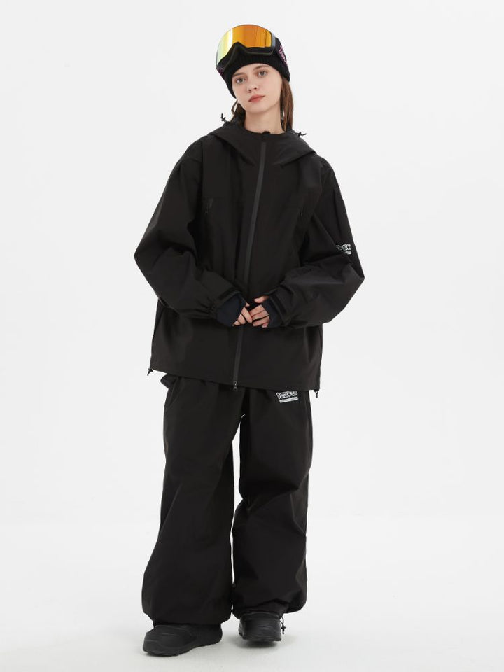 Doorek Suspender Baggy Snow Pants - Unisex - Snowears- Pants