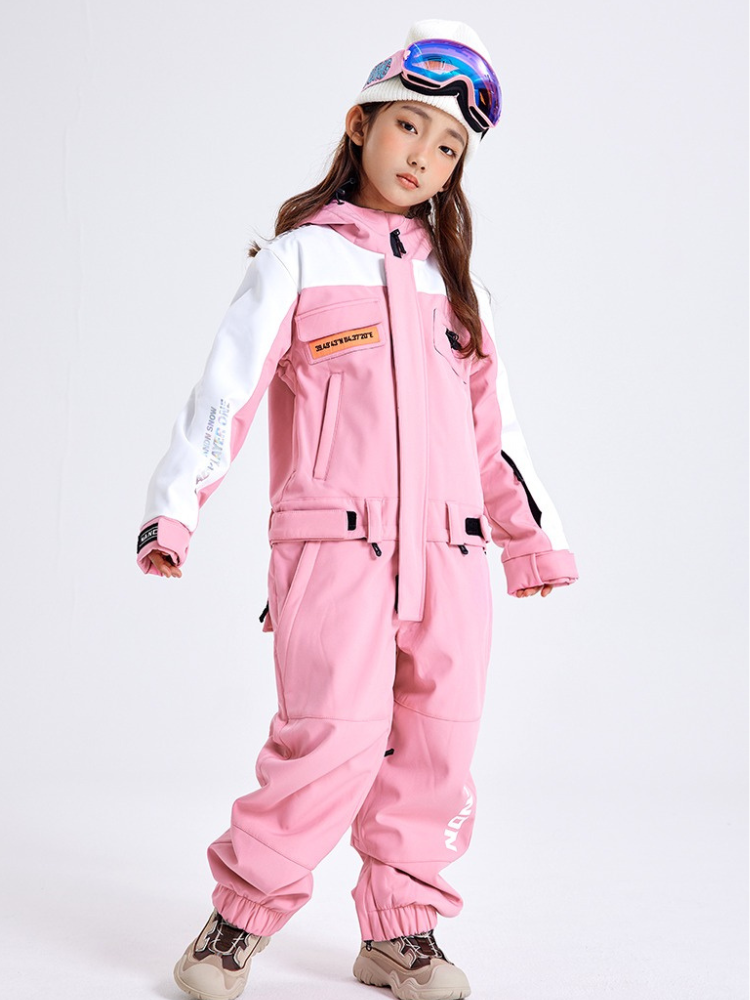 NANDN Kids Little Expedition Snow One Piece - Snowears- kids one piece
