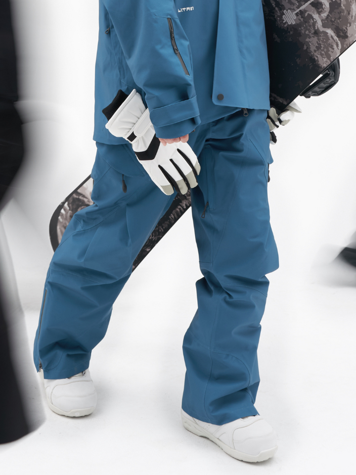 LITAN Gradient Color Mountain Snow Pants - US Only - Snowears- bib pants