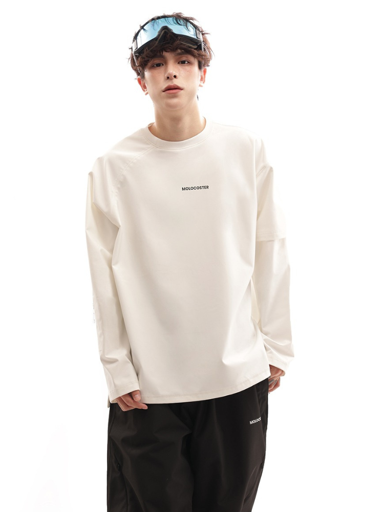 Molocoster Double Layer Sleeves Sweatshirt - Unisex Molocoster | Snowears.com