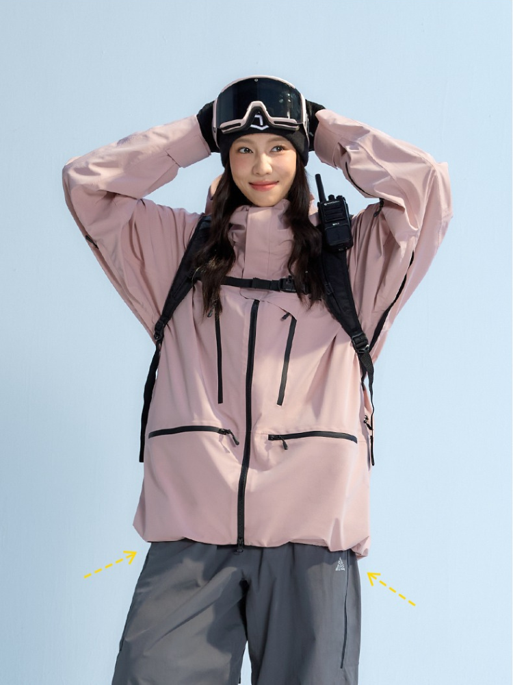 NANEND 3L Alpine Insulated Ski Jacket - Men's - Snowears- Ski/Snowboard Jackets