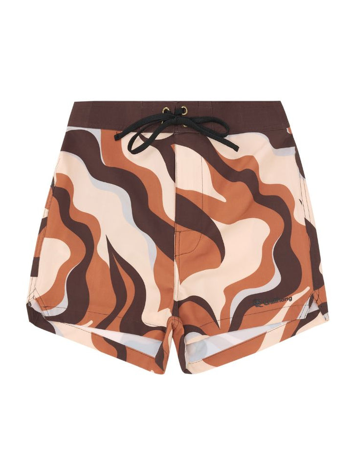 CHILLHANG Wave Print Surf Shorts - Women's - Snowears- shorts