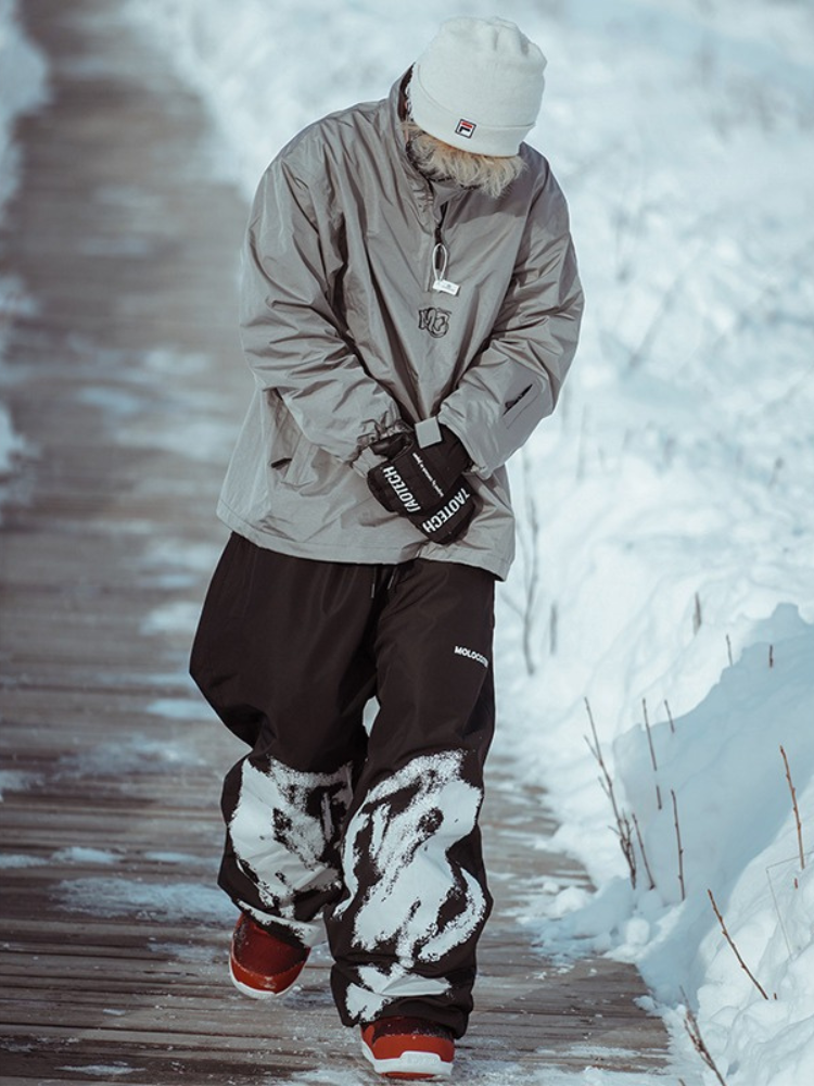 Molocoster 3L Graffiti Snow Pants - Unisex - Snowears- Pants