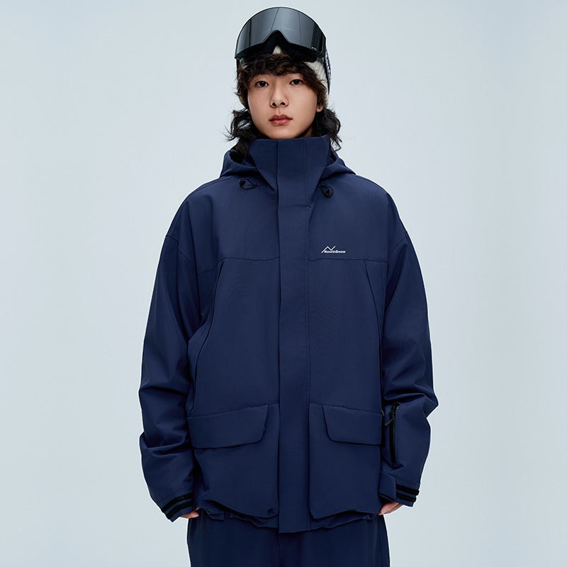 NIS 2L Solid Color Loose Jacket - Unisex | Snowears NIS 2L Solid Color Loose Jacket - Unisex | Snowears