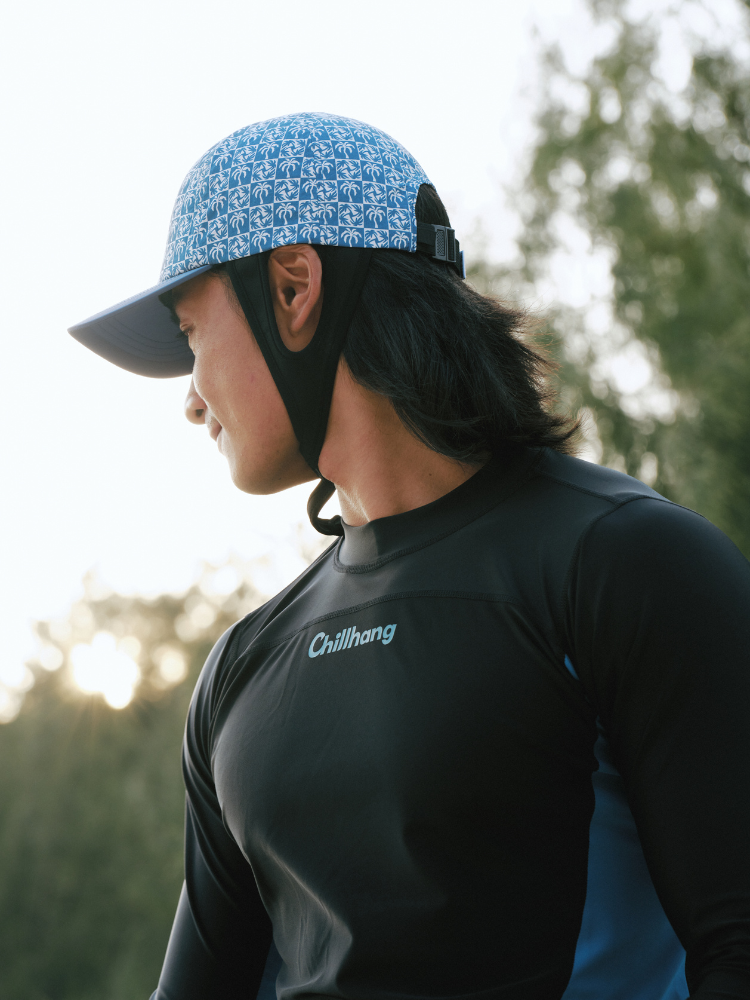 CHILLHANG SunRider Printed Surf Cap Blue ChillHang | Snowears.com