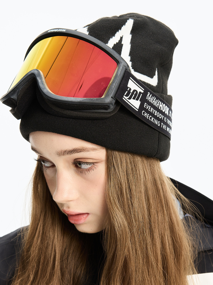 Tolasmik Double Layer Anti-fog Ski Goggles