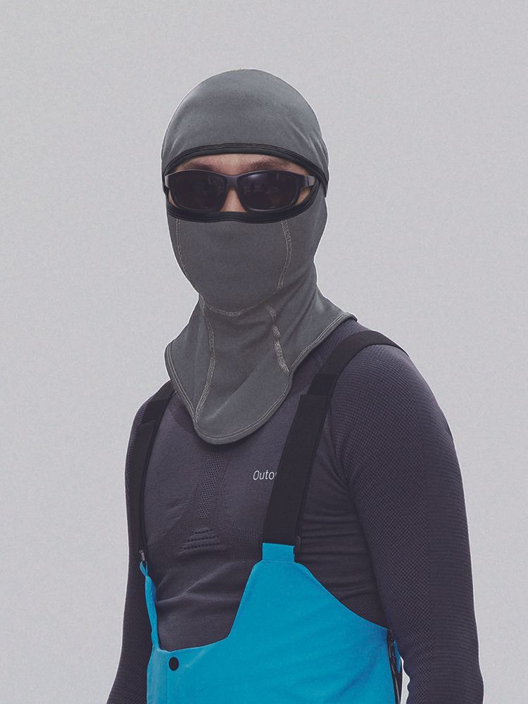 SHUNWEI Arctic Veil Balaclava Grey One Size SHUNWEI | Snowears.com
