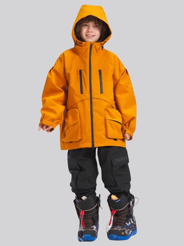 Doorek Kids 3M Thinsulate Chic Side Pockets Snow Pants - Snowears-snowboarding skiing jacket pants accessories