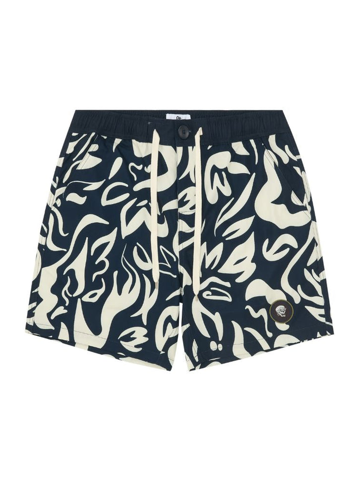 CHILLHANG Skate Style Vintage Beach Shorts - Men's - Snowears- shorts