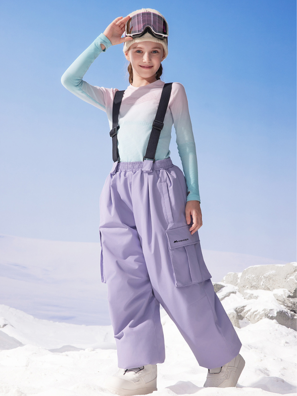 Highker Kids 3L Insulated Cargo Ski Pant