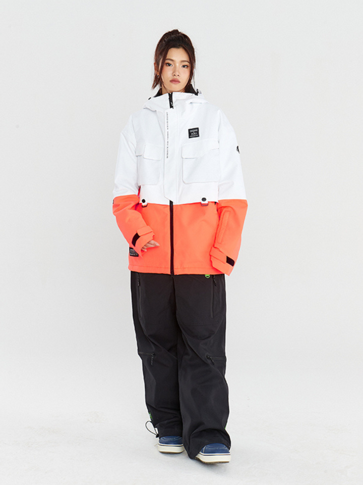 NANDN X DOLL Colorblock Insulated Ski Jacket - Women's - Snowears- Jackets