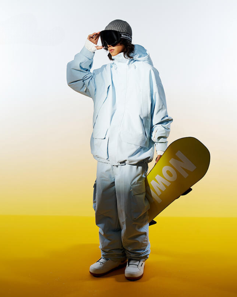 NIS 2L Solid Color Loose Jacket - Unisex - Snowears- Ski/Snowboard Jackets