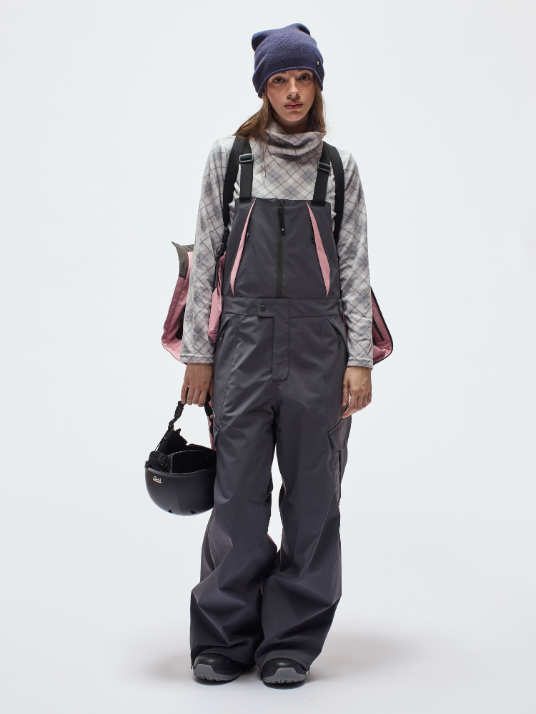 LITAN 3L Urban Cargo Snow Bib Pants - Women's