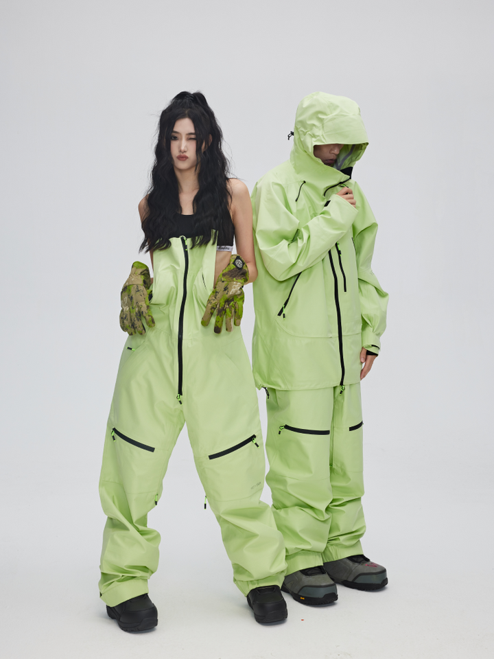 Yetisnow Apple Green Suit - Women's - Snowears- Women snow/ski suits