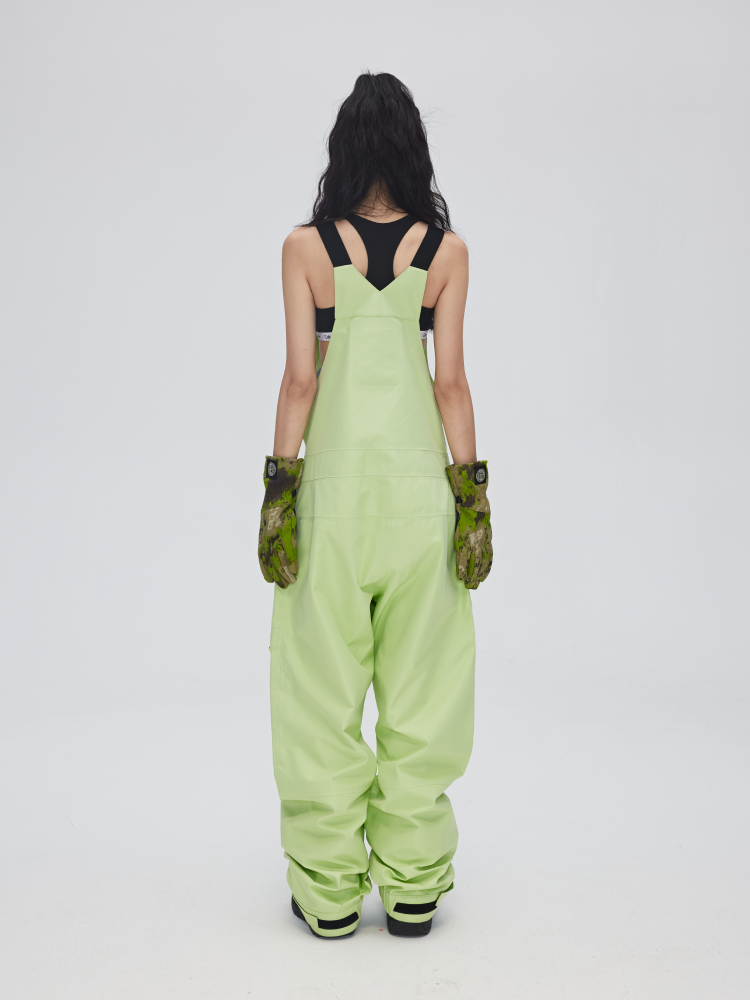 Yetisnow Apple Green Bib Pants - Women's Yetisnow | Snowears.com