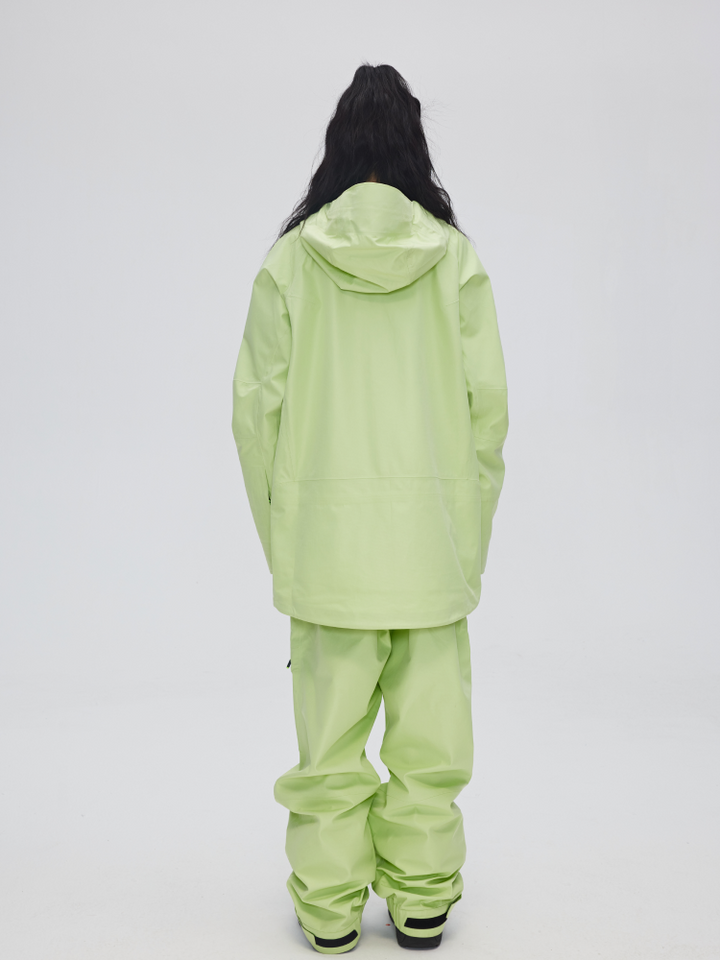 Yetisnow Apple Green Snow Jacket - Women's - Snowears- Womens snowboard/Ski Jackets