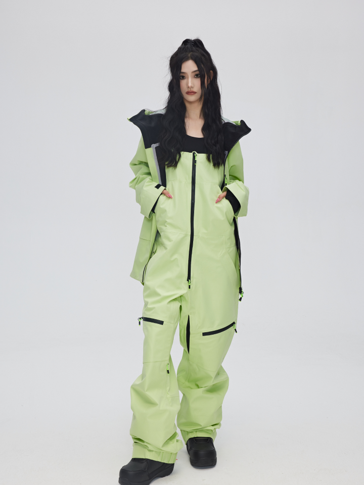 Yetisnow Apple Green Suit - Women's - Snowears- Women snow/ski suits