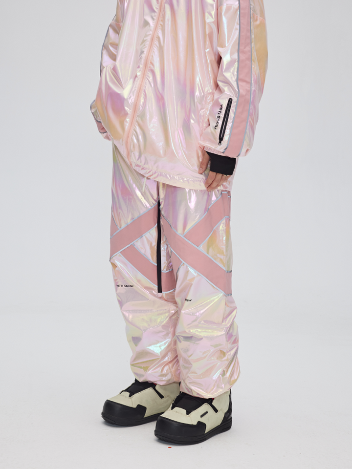 Yetisnow Gradient Pink Suit - Snowears-snowboarding skiing jacket pants accessories