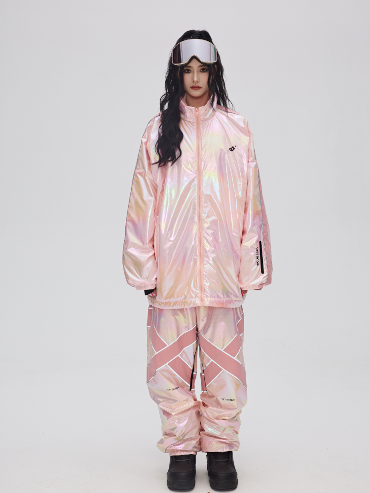 Yetisnow Gradient Pink Pants - Unisex Yetisnow | Snowears.com