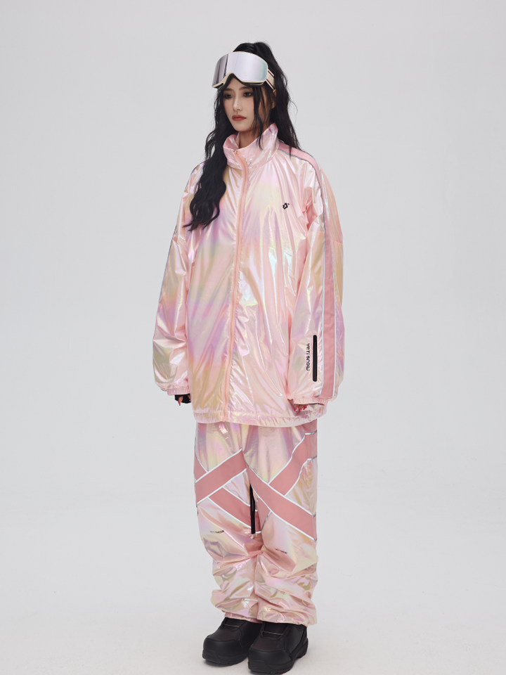 Yetisnow Gradient Pink Suit - Women's - Snowears- Suits