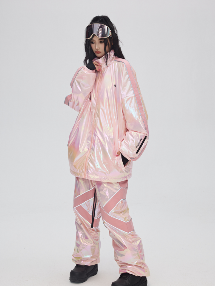 Yetisnow Gradient Pink Suit - Women's - Snowears- Suits