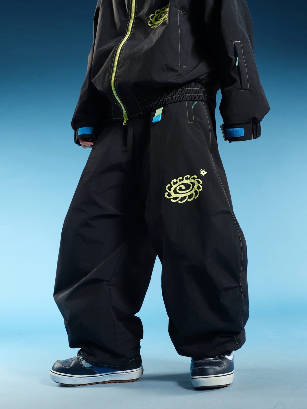 OddyEddy Shadow Veil Baggy Snow Pants - Unisex