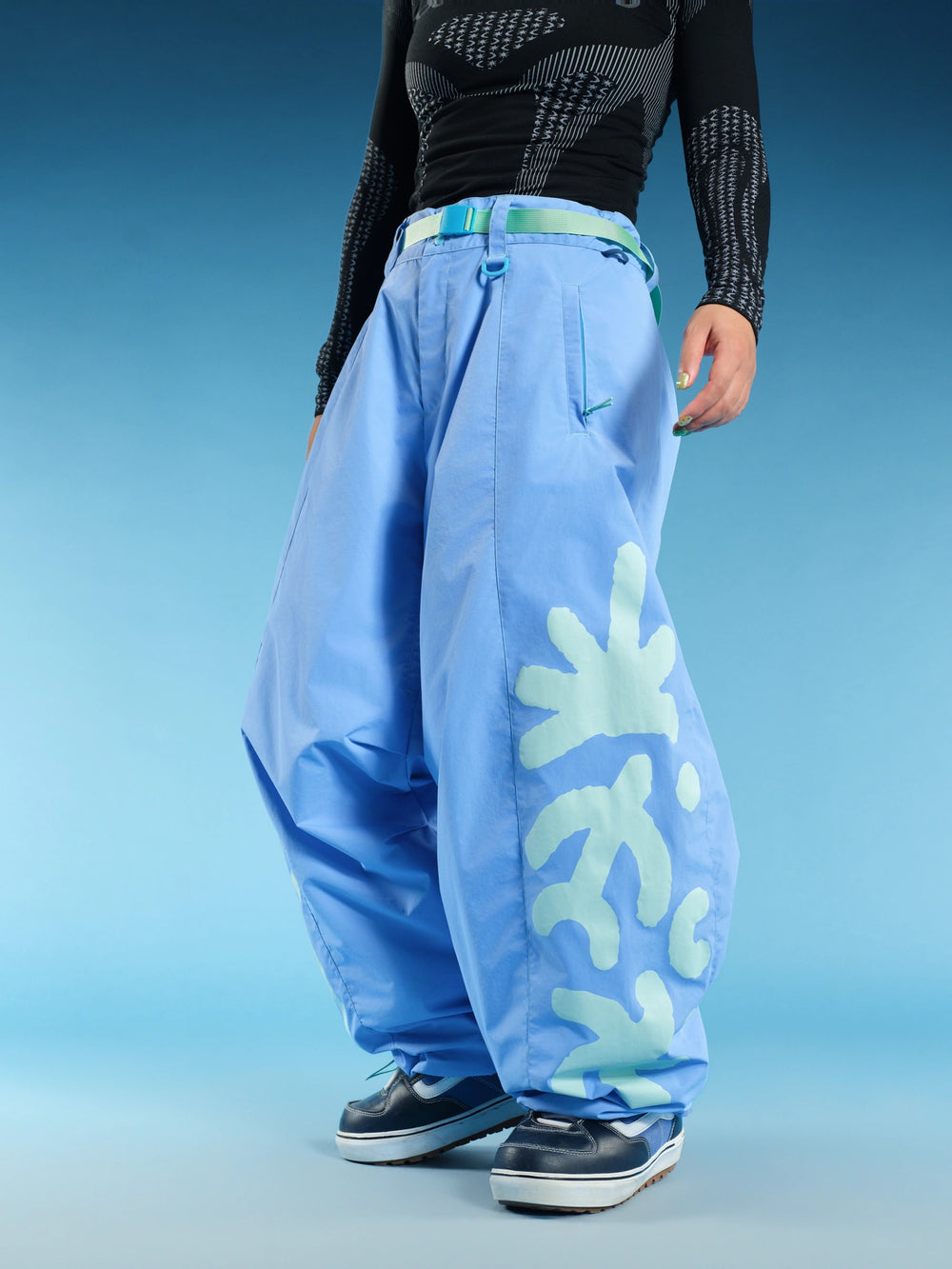 OddyEddy Mystic Swirl Baggy Snow Pants - Unisex