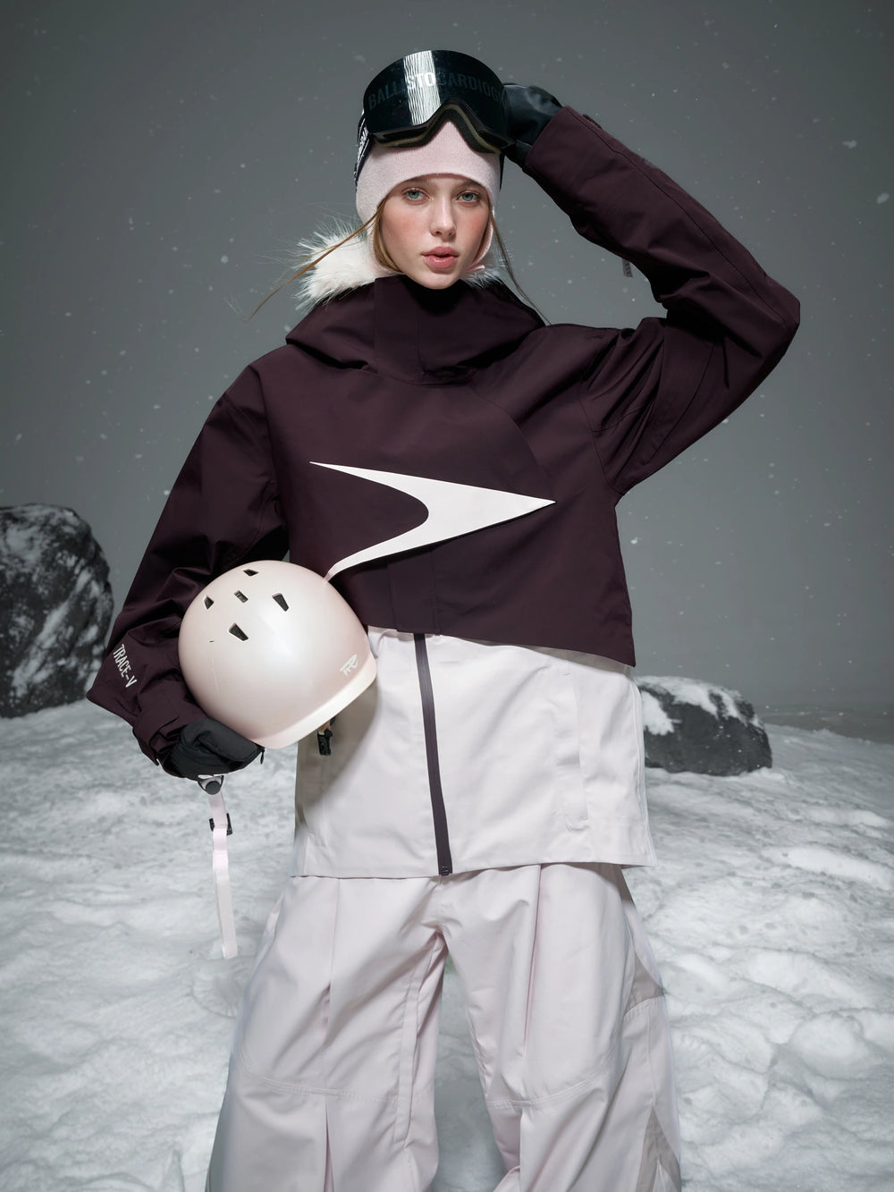 BCG 3L Trace-V Ski Shell Jacket - Unisex