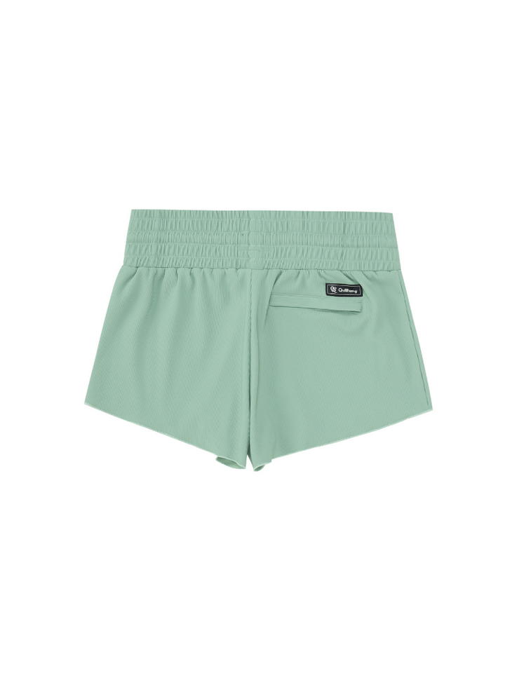 CHILLHANG Comfy Ruffle Board Shorts - Women's - Snowears- shorts