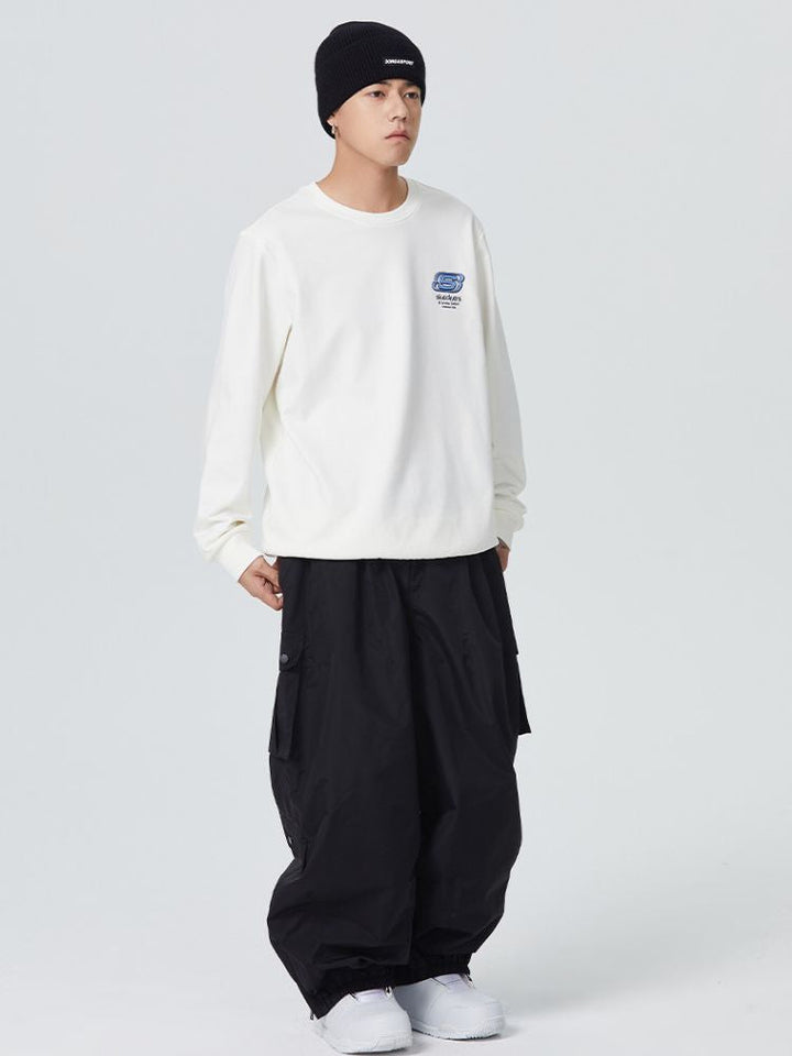 Searipe 3L Monochrome Baggy Cargo Pants - Women's - Snowears- snow pants