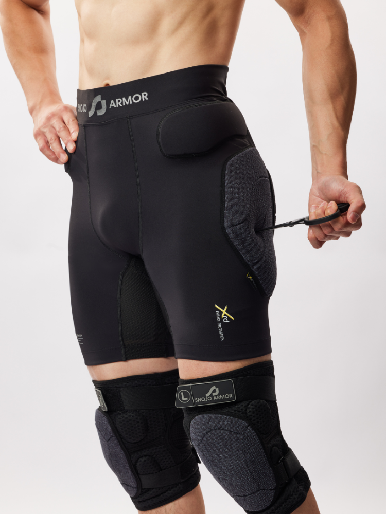 SNOJO ARMOR The Shield XRD® Protection Hip Shorts - Men's SNOJO ARMOR | Snowears.com