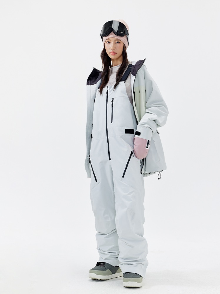 NANEND Pro 3L Fleece Ski Bib Pants - Women's - Snowears- Pants